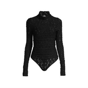 NWT Free People Day & Night Lace Bodysuit (Black)